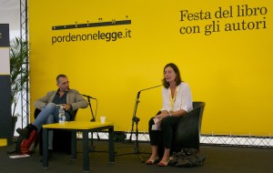 Caterina Soffici e Corrado Formigli a Pordenonelegge