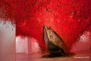 The Key in the Hand - Chiharu Shiota - Padiglione Giappone