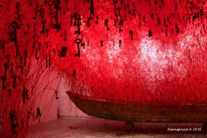 The Key in the Hand - Chiharu Shiota - Padiglione Giappone