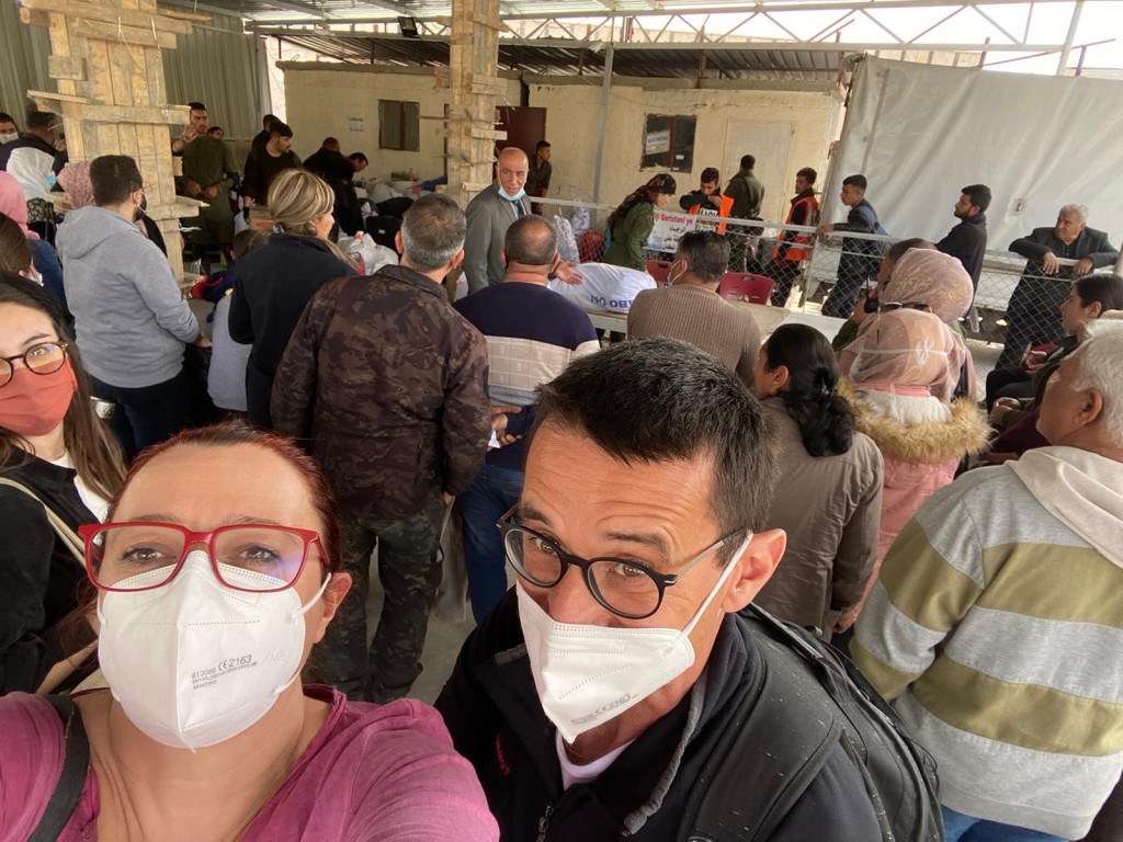 I medici friulani Chiara Pravisani e Stefano Di Bartolomeo in Siria
